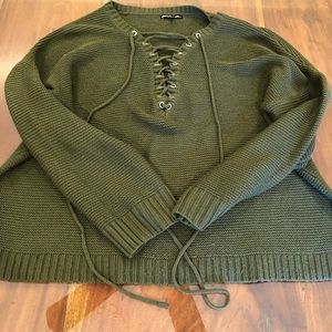 Charlotte Russe Plus Size 2x Top ( Deep Green )